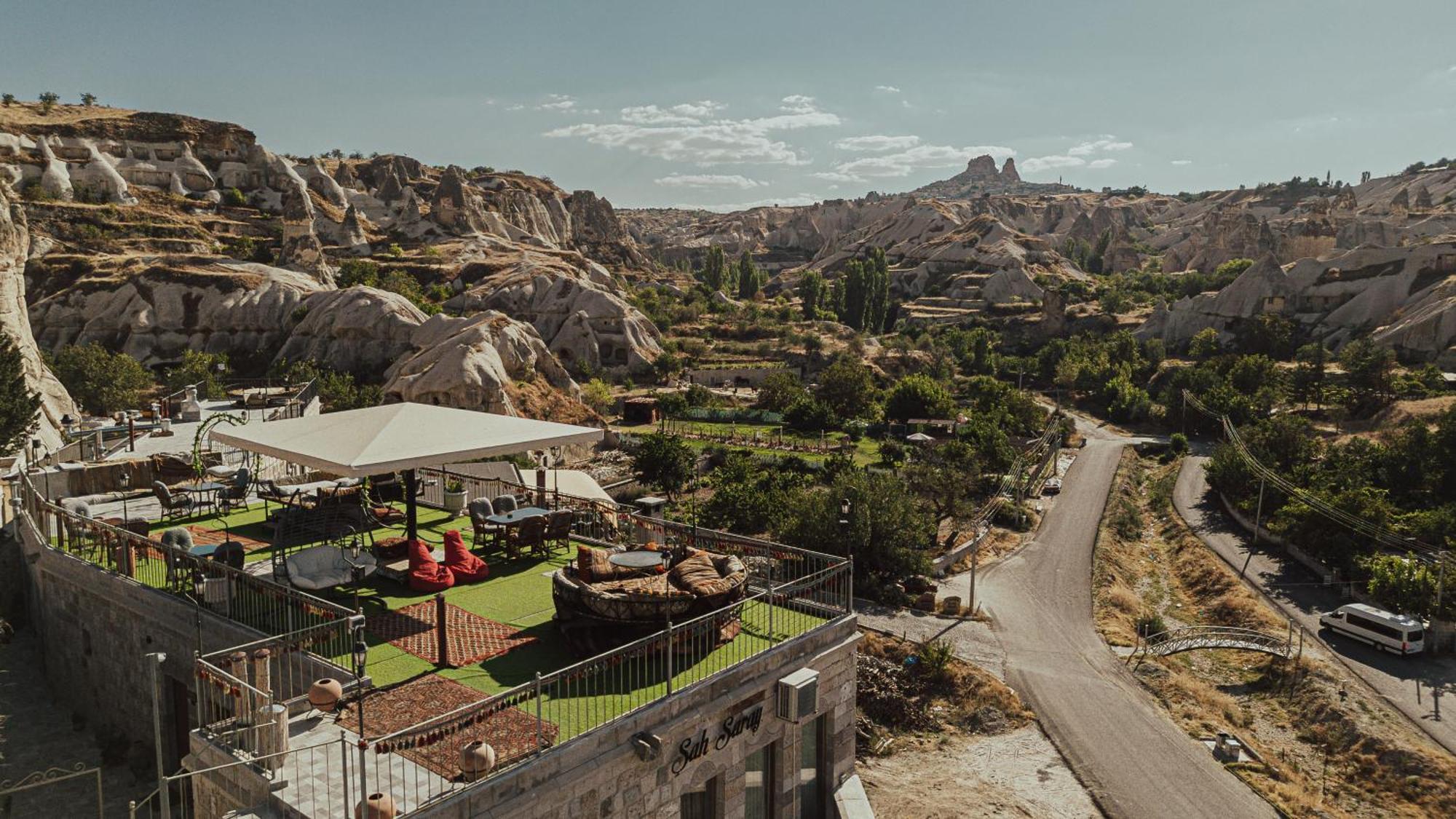 Sah Saray Cave Suites Halal Hotel Goreme Exterior photo