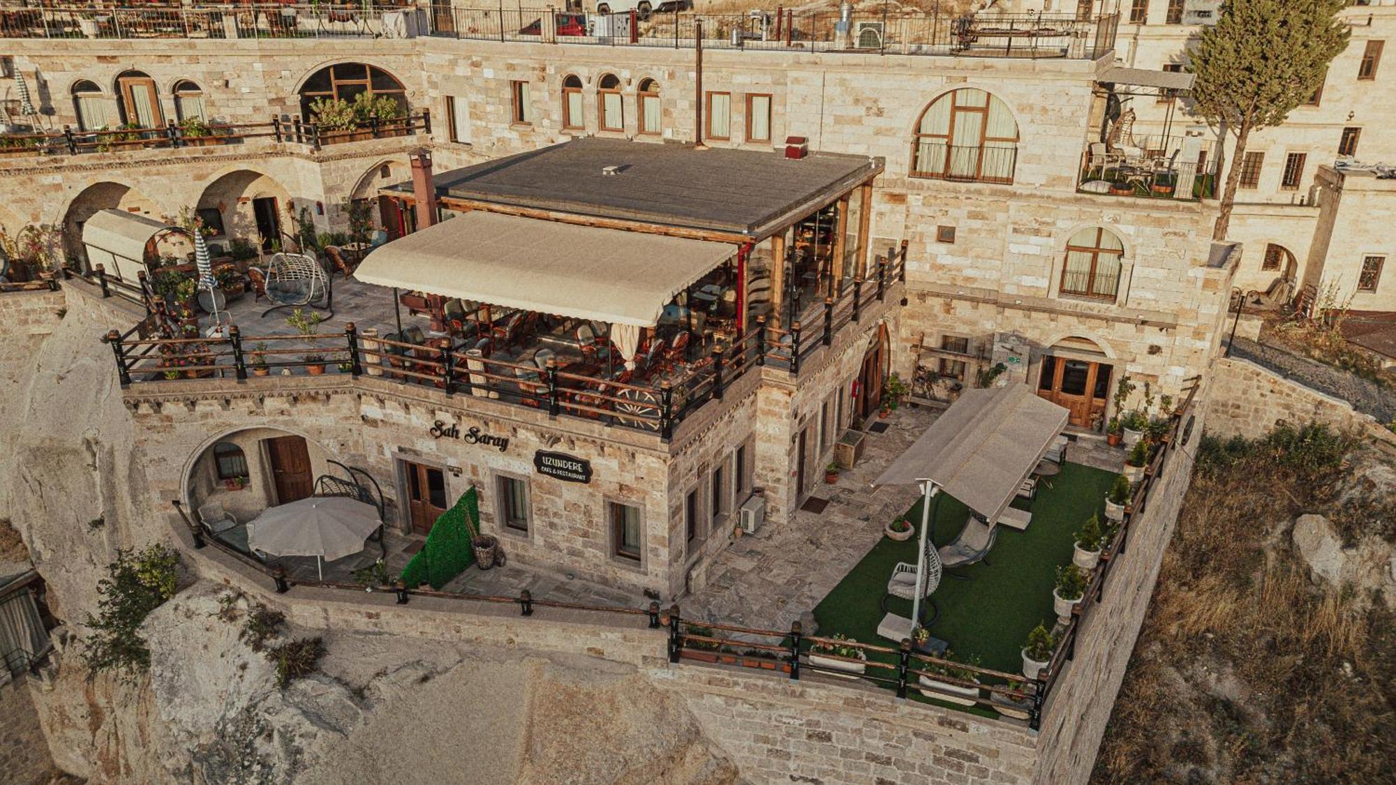 Sah Saray Cave Suites Halal Hotel Goreme Exterior photo
