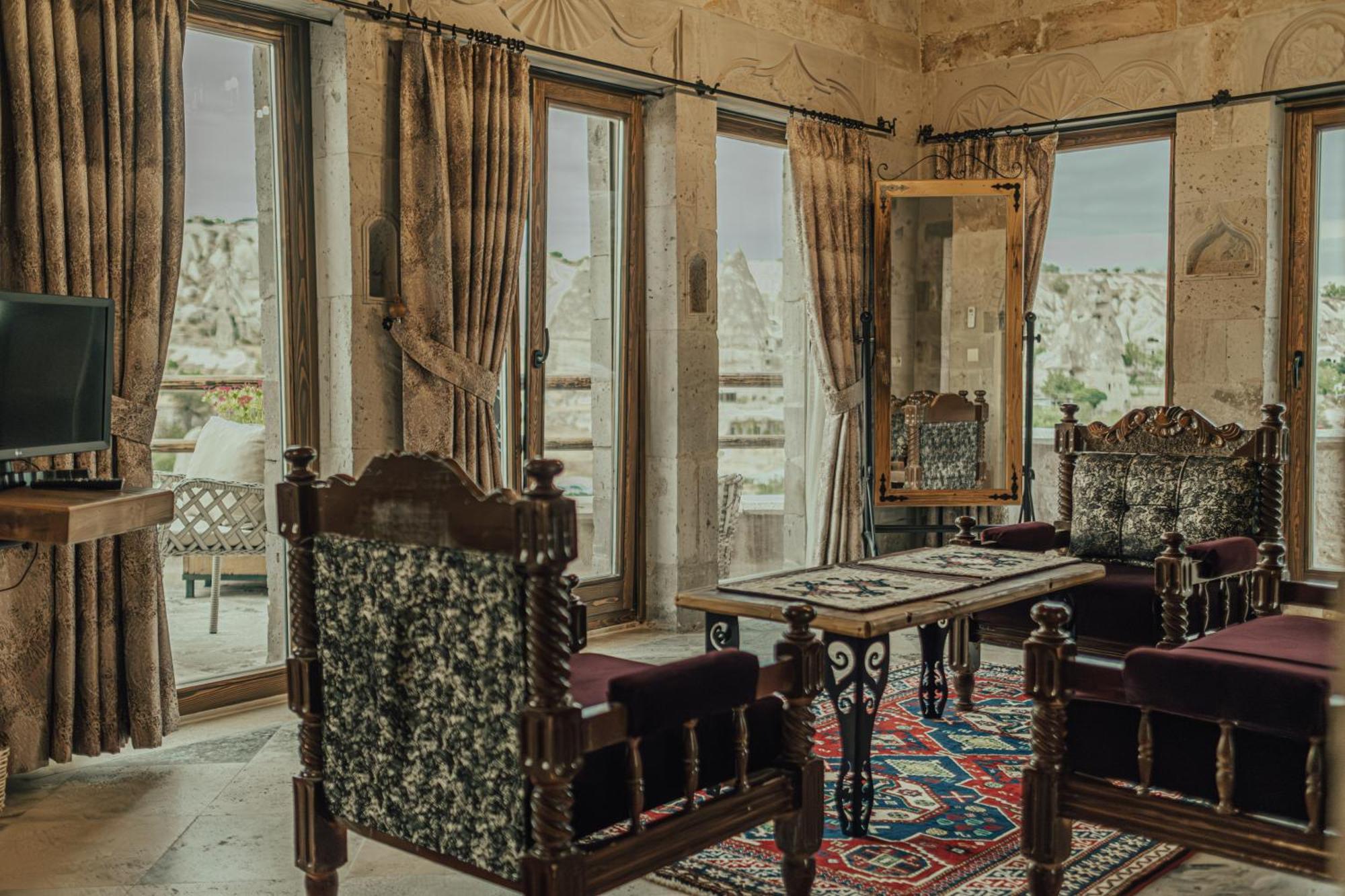 Sah Saray Cave Suites Halal Hotel Goreme Exterior photo