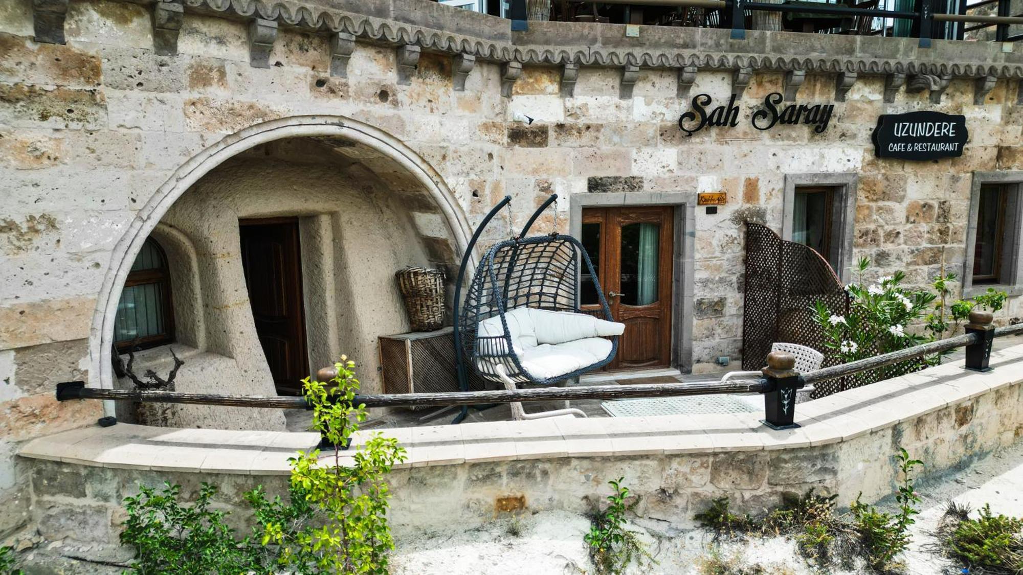 Sah Saray Cave Suites Halal Hotel Goreme Exterior photo